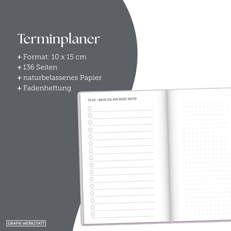 Produktbild: Terminplaner 2027 Kleines Herz