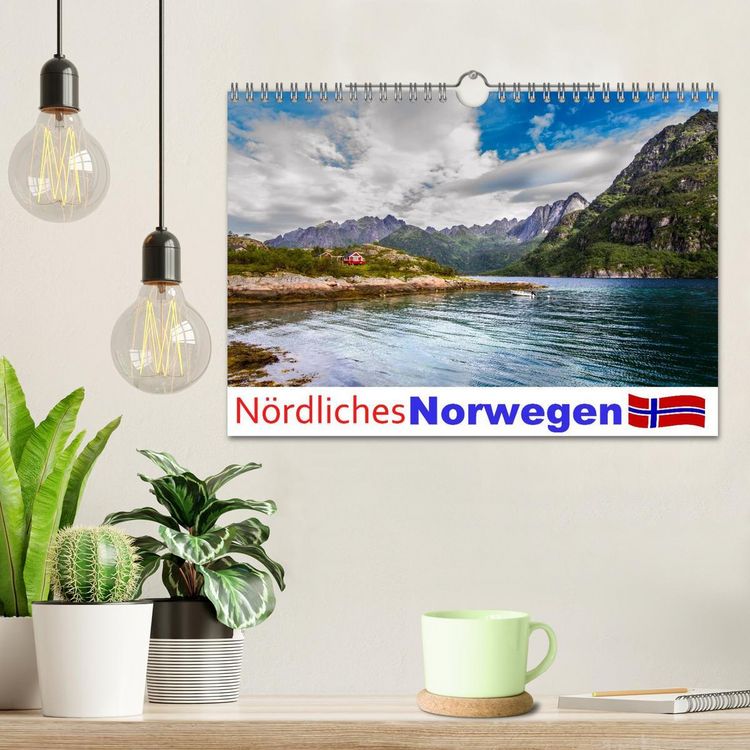 Produktbild: N&ouml;rdliches Norwegen (Wandkalender 2026 DIN A4 quer), CALVENDO Monatskalender