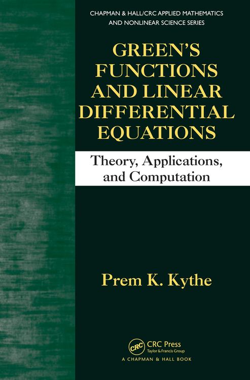 Produktbild: Green's Functions and Linear Differential Equations