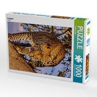 Produktbild: CALVENDO Puzzle Leopard | 1000 Teile Lege-Gr&ouml;&szlig;e 64x48cm Foto-Puzzle f&uuml;r gl&uuml;ckliche Stunden