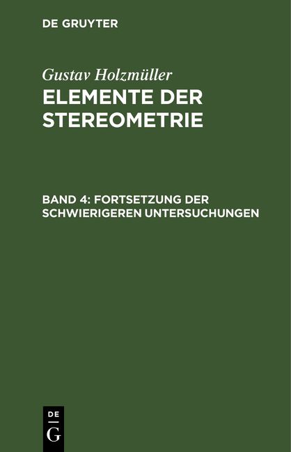 Produktbild: Fortsetzung der schwierigeren Untersuchungen