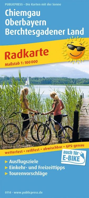 Produktbild: Chiemgau - Oberbayern - Berchtesgadener Land 1:100 000