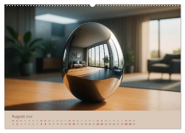Produktbild: Verkehrte Welt - Bilderr&auml;tsel (hochwertiger Premium Wandkalender 2026 DIN A2 quer), Kunstdruck in Hochglanz