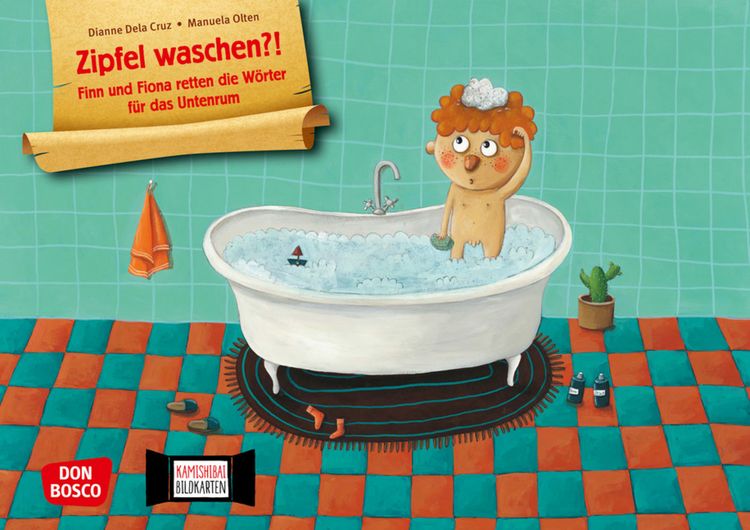 Produktbild: Zipfel waschen?! Kamishibai Bildkartenset