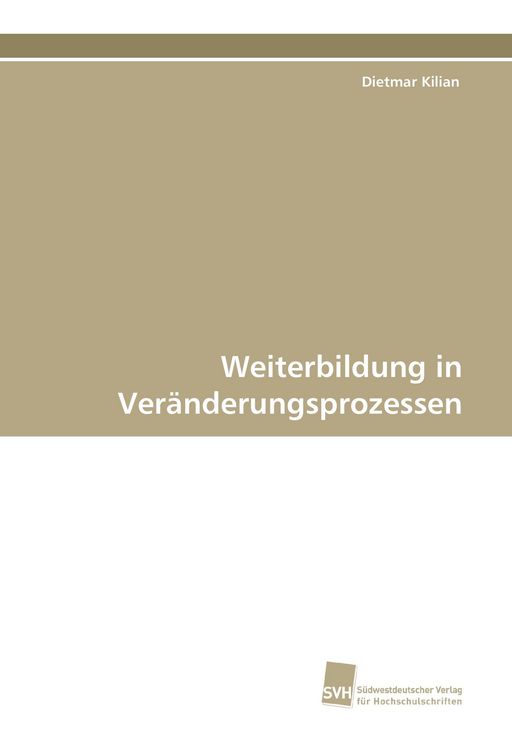 Produktbild: Weiterbildung in Ver&auml;nderungsprozessen