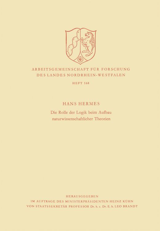 Produktbild: Die Rolle der Logik beim Aufbau naturwissenschaftlicher Theorien