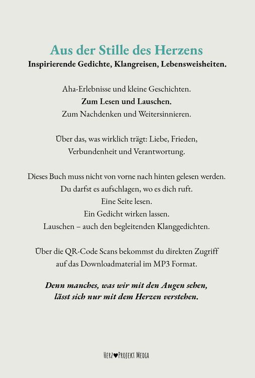 Produktbild: Herzens Botschaften - Aus der Stille des Herzens