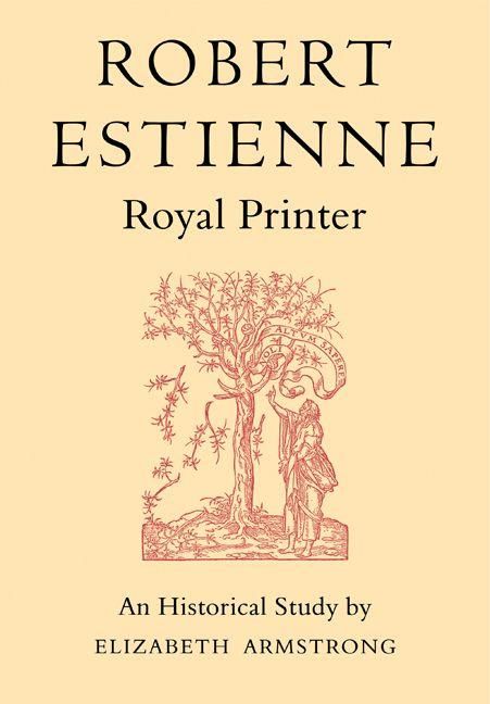 Produktbild: Robert Estienne, Royal Printer