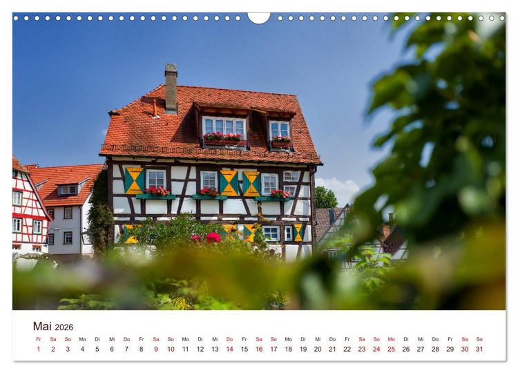 Produktbild: Bad Wimpfen. (Wandkalender 2026 DIN A3 quer), CALVENDO Monatskalender