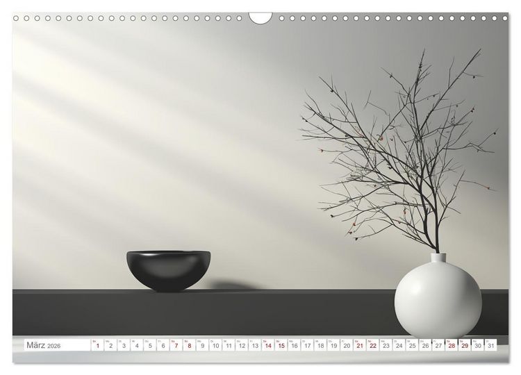 Produktbild: Zen (Wandkalender 2026 DIN A3 quer), CALVENDO Monatskalender