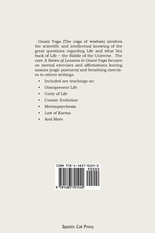 Produktbild: A Series of Lessons in Gnani Yoga