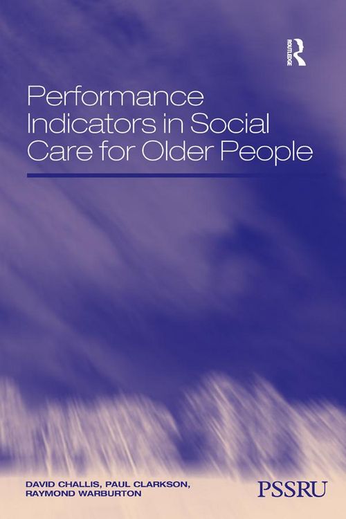 Produktbild: Performance Indicators in Social Care for Older People