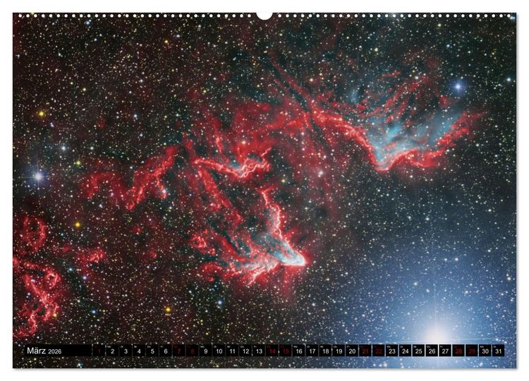 Produktbild: Deepsky 2026 (Wandkalender 2026 DIN A2 quer), CALVENDO Monatskalender