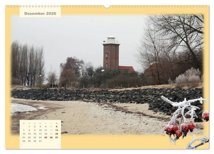 Produktbild: Leuchtt&uuml;rme Schleswig-Holsteins (hochwertiger Premium Wandkalender 2026 DIN A2 quer), Kunstdruck in Hochglanz