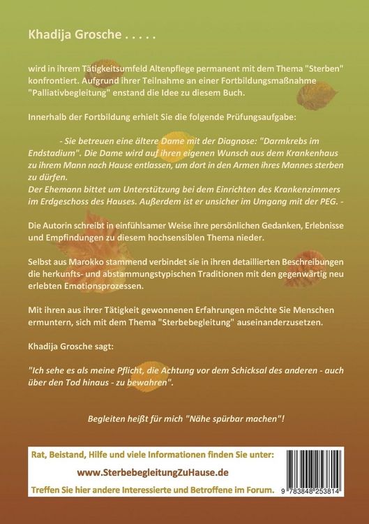 Produktbild: Sterbebegleitung zu Hause