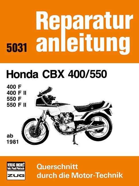 Produktbild: Honda CBX 400/550 ab 1981