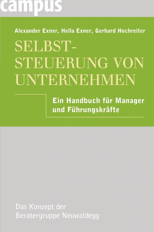 Produktbild: Selbststeuerung von Unternehmen