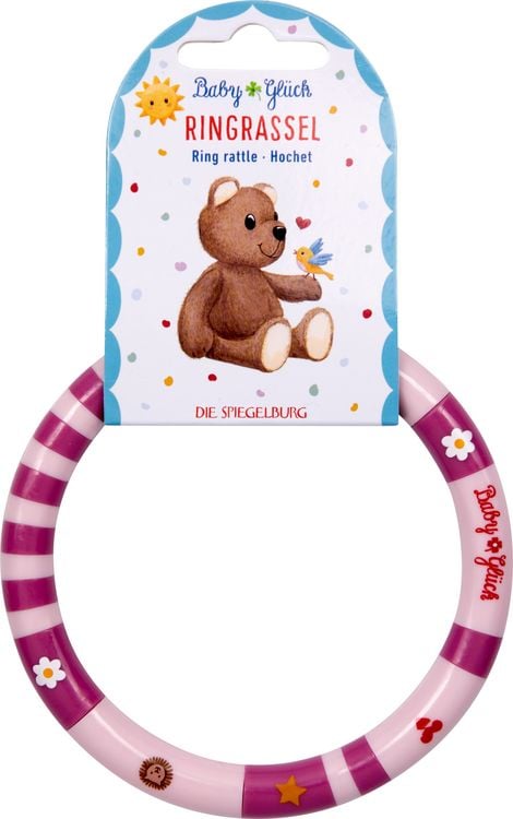 Produktbild: Ringrassel - BabyGl&uuml;ck, rosa