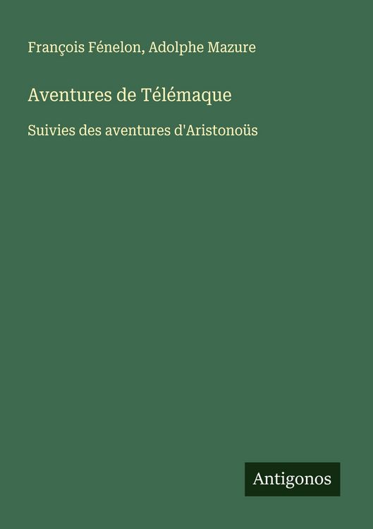 Produktbild: Aventures de T&eacute;l&eacute;maque
