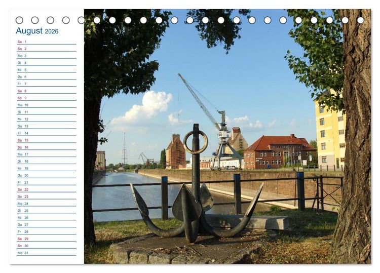Produktbild: Magdeburg und Umgebung 2026 (Tischkalender 2026 DIN A5 quer), CALVENDO Monatskalender