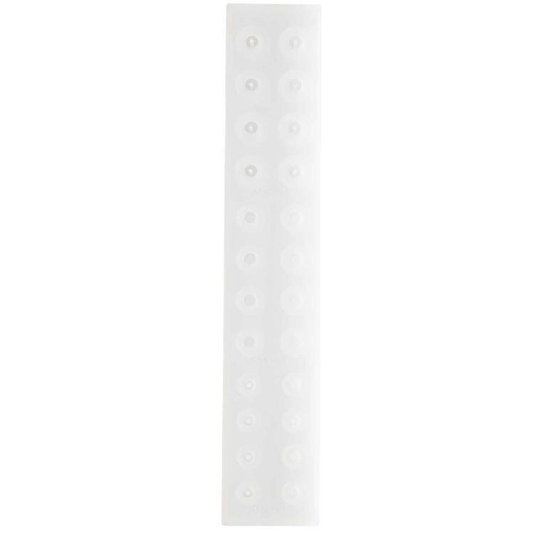 Produktbild: Silikon Gie&szlig;form Perlen Rund / Au&szlig;enma&szlig; Silikonform 4 x 21,5 cm