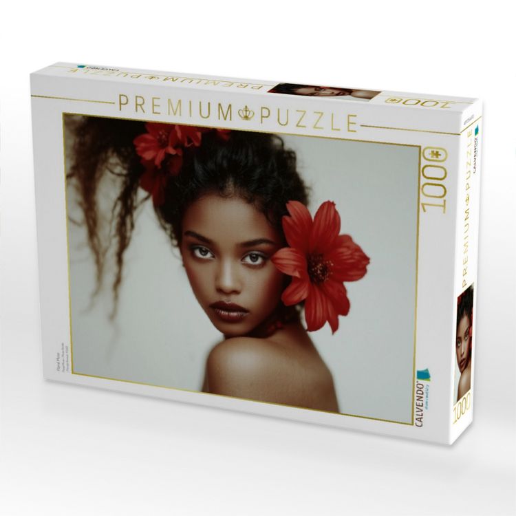 Produktbild: CALVENDO Puzzle Floral Muse | 1000 Teile Lege-Gr&ouml;&szlig;e 64x48cm Foto-Puzzle f&uuml;r gl&uuml;ckliche Stunden