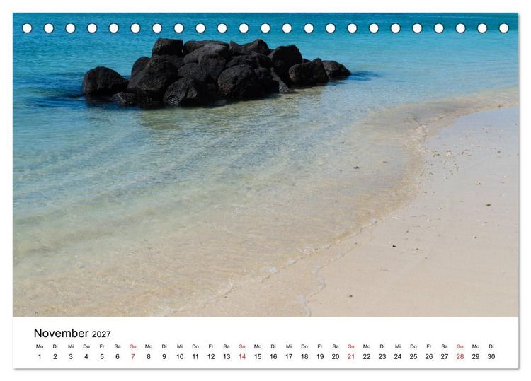 Produktbild: Mauritius - Wanderimpressionen von Rolf Dietz (Tischkalender 2027 DIN A5 quer), CALVENDO Monatskalender
