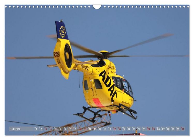 Produktbild: Helikopter in der Luft 2.0 (Wandkalender 2027 DIN A3 quer), CALVENDO Monatskalender