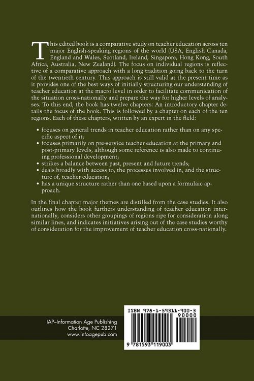 Produktbild: Teacher Education in the English-Speaking World