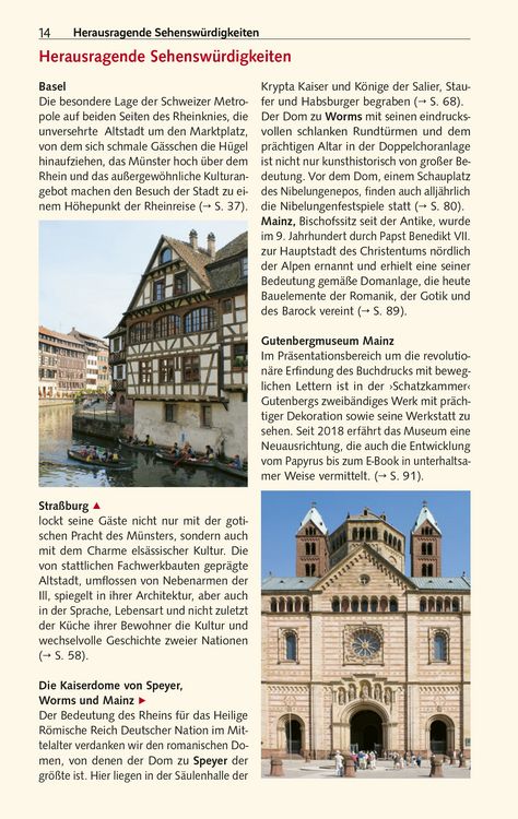 Produktbild: TRESCHER Reiseführer Flusskreuzfahrten Rhein