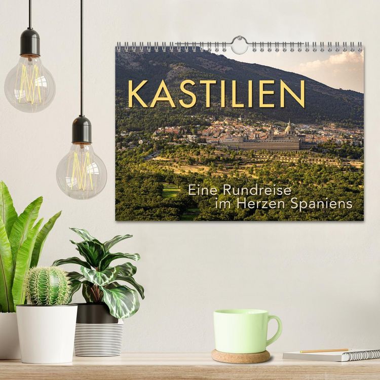 Produktbild: KASTILIEN - Eine Rundreise im Herzen Spaniens (Wandkalender 2026 DIN A4 quer), CALVENDO Monatskalender