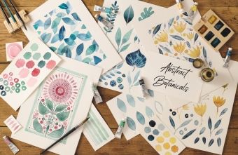 Produktbild: Creative Abstract Watercolor