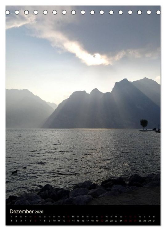 Produktbild: Am Gardasee (Tischkalender 2026 DIN A5 hoch), CALVENDO Monatskalender