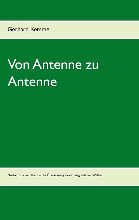 Produktbild: Von Antenne zu Antenne