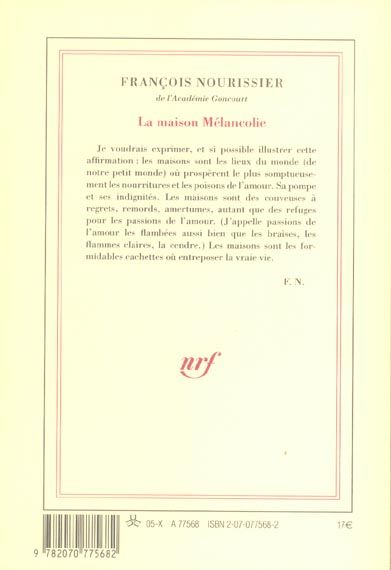 Produktbild: La maison M&eacute;lancolie