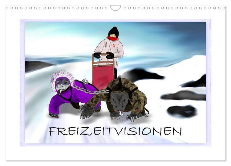 Produktbild: Freizeitvisionen (Wandkalender 2026 DIN A3 quer), CALVENDO Monatskalender