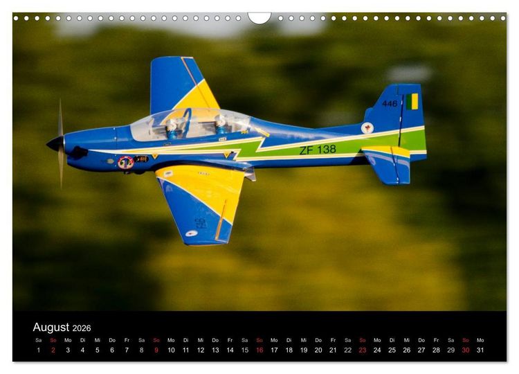 Produktbild: Dies und das vom Modellflugplatz (Wandkalender 2026 DIN A3 quer), CALVENDO Monatskalender