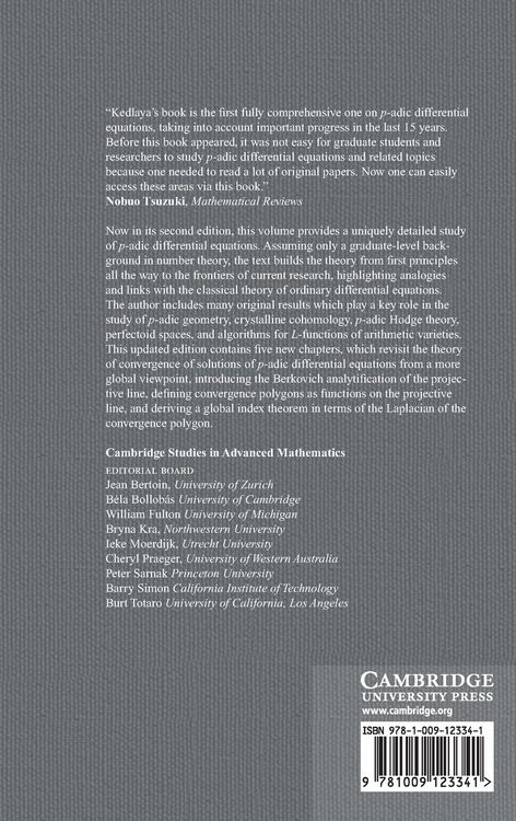 Produktbild: P-adic Differential Equations