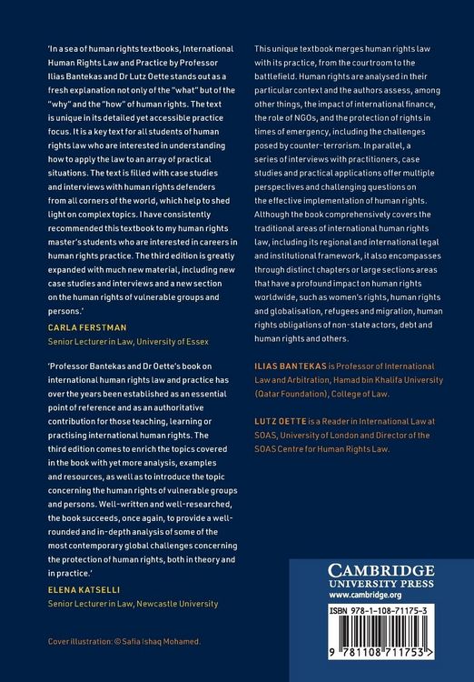 Produktbild: International Human Rights Law and Practice