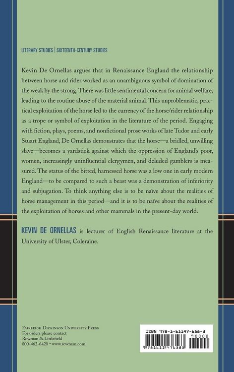 Produktbild: Horse in Early Modern English Culture
