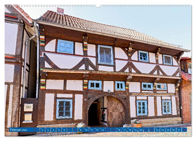 Produktbild: Romantisches RINTELN (Wandkalender 2026 DIN A2 quer), CALVENDO Monatskalender