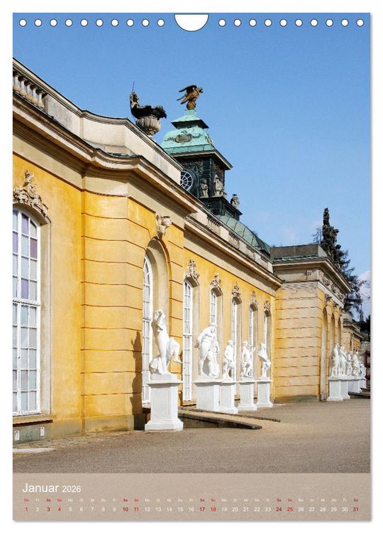 Produktbild: Potsdams Highlights (Wandkalender 2026 DIN A4 hoch), CALVENDO Monatskalender