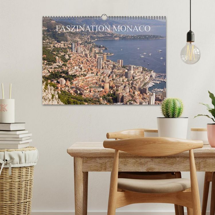 Produktbild: Faszination Monaco (Wandkalender 2026 DIN A3 quer), CALVENDO Monatskalender