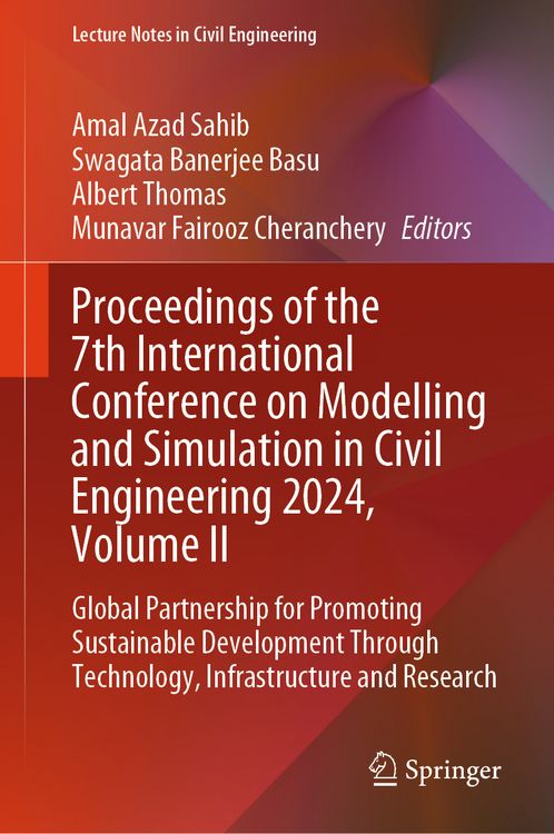 Produktbild: Proceedings of the 7th International Conference on Modelling and Simulation in Civil Engineering 2024, Volume II