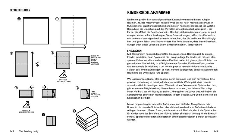 Produktbild: The Folding Lady. Kleidung falten, Ordnung schaffen, erf&uuml;llt leben
