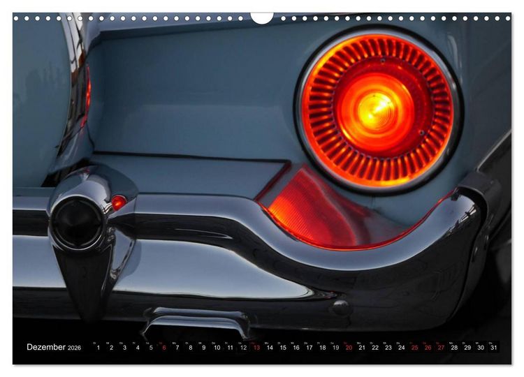 Produktbild: The art of mobility - american cars from the 50s & 60s (Part 2) (Wandkalender 2026 DIN A3 quer), CALVENDO Monatskalender