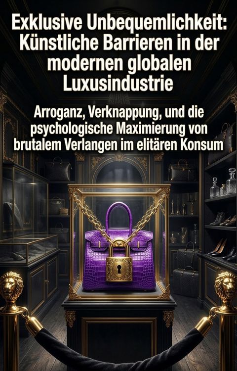 Produktbild: Exklusive Unbequemlichkeit: K&uuml;nstliche Barrieren in der modernen globalen Luxusindustrie