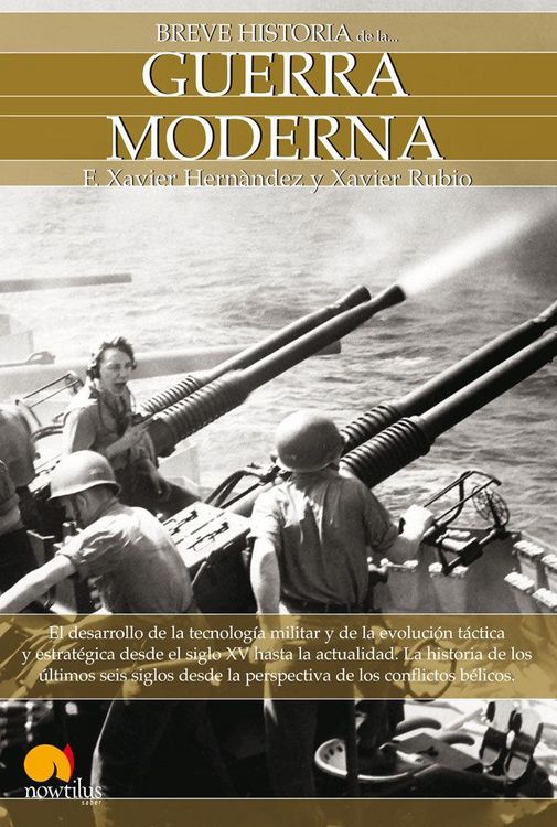 Produktbild: Breve historia de la guerra moderna