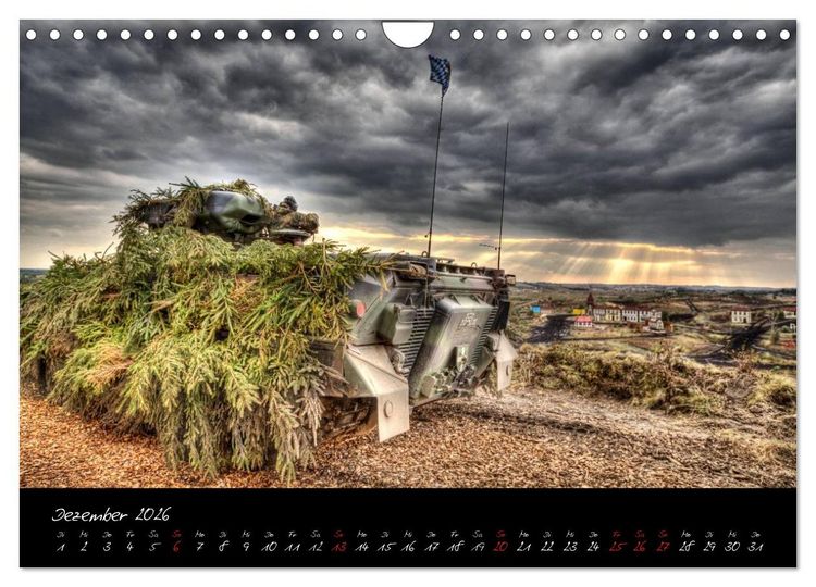 Produktbild: Sch&uuml;tzenpanzer Marder (Wandkalender 2026 DIN A4 quer), CALVENDO Monatskalender