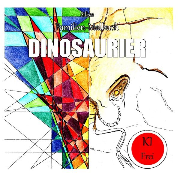 Produktbild: Silkes Familienmalbuch Dinosaurier